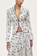 Nocturne Printed Tailored Jacket