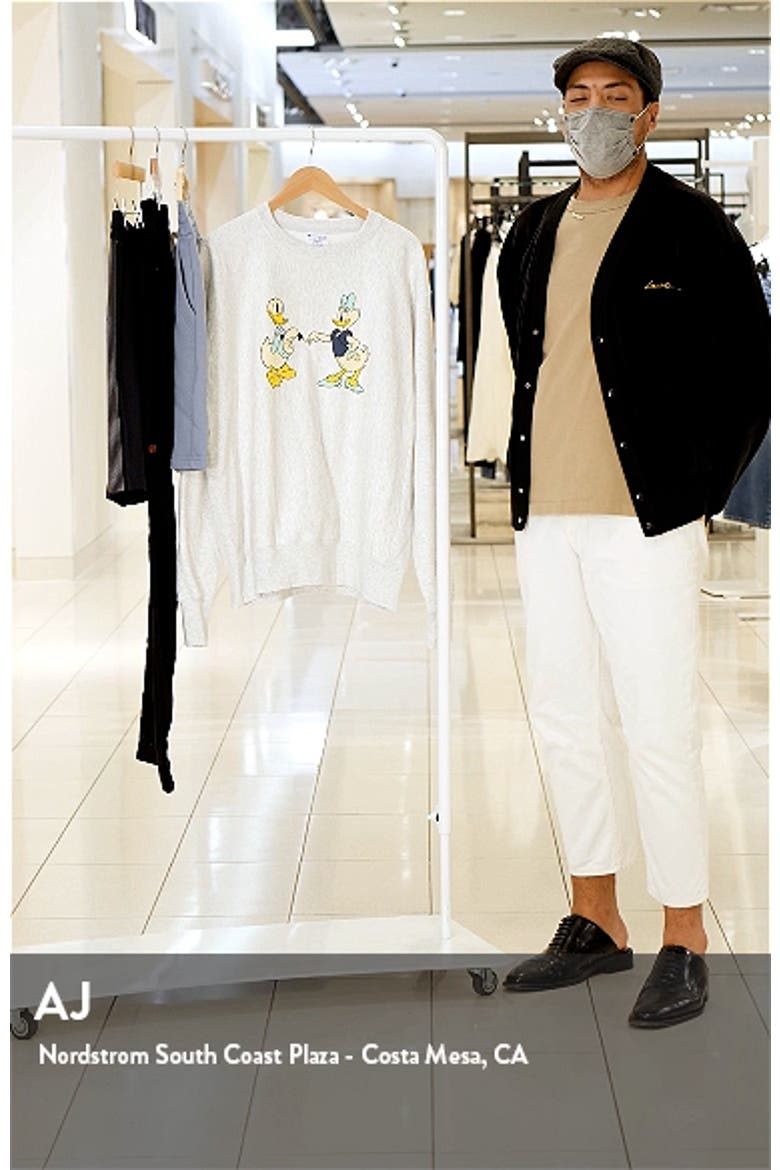 Disney x Champion Unisex Donald & Daisy Graphic Sweatshirt (Nordstrom Exclusive) video