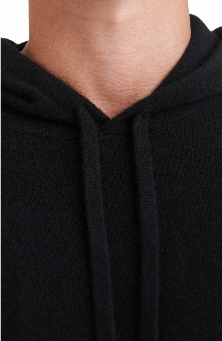 NAADAM Off-Duty Cashmere Hoodie, Alternate, color, Black