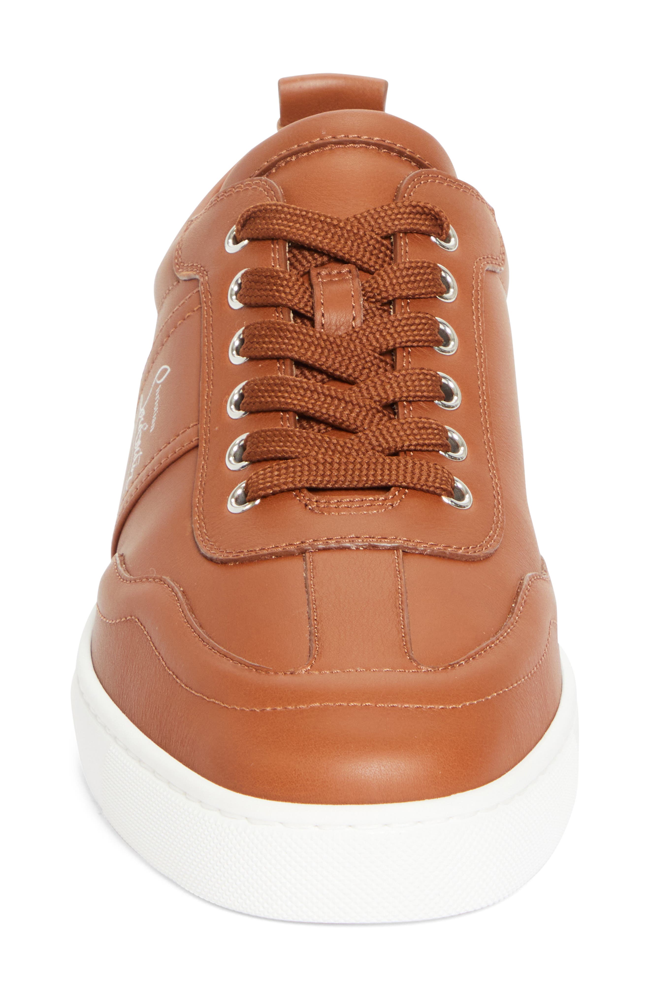 Christian Louboutin Retero Sneaker, Alternate, color, Cuoio