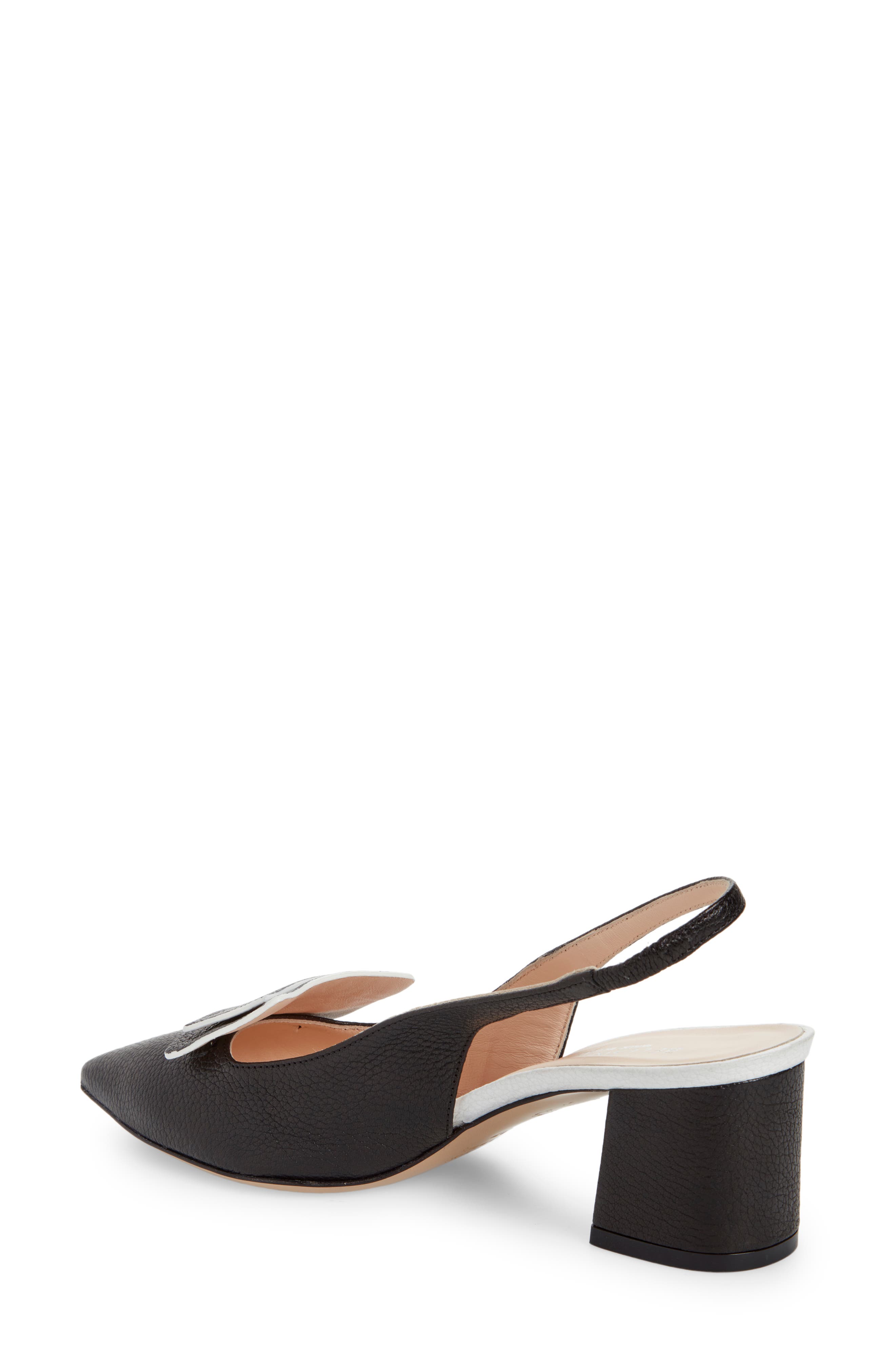 Luna Slingback Pump, Alternate, color, BLACK