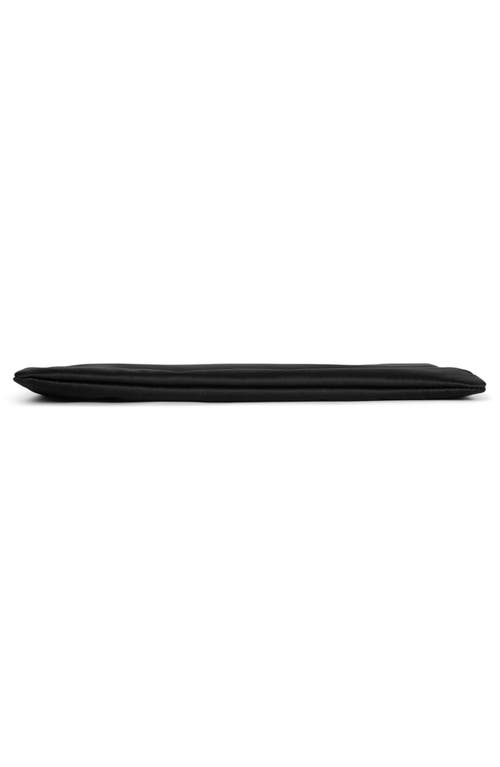 Jeffrey Campbell To-go Satin Clutch In Black Satin