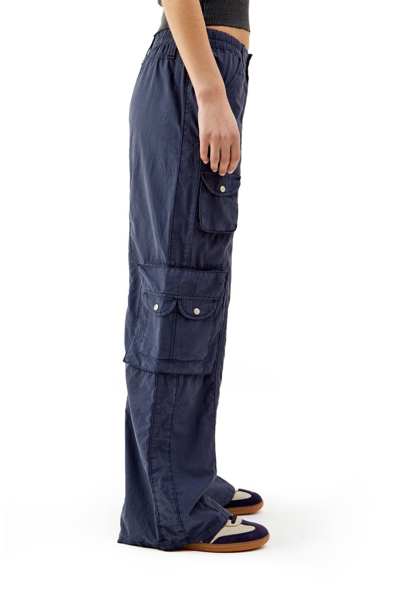 Y2K Cotton Cargo Pants, Alternate, color, MIDNIGHT BLUE