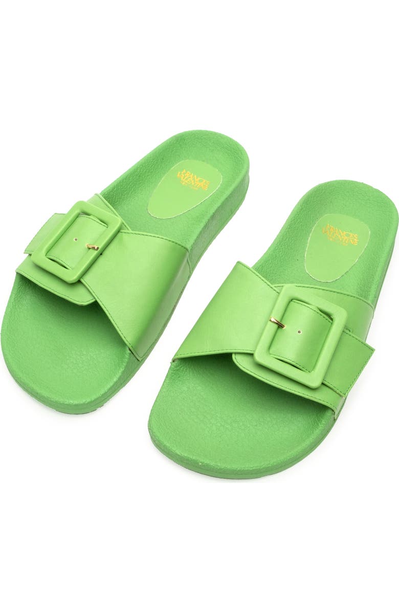 Frances Valentine Daisy Beach Slide Sandal, Alternate, color,