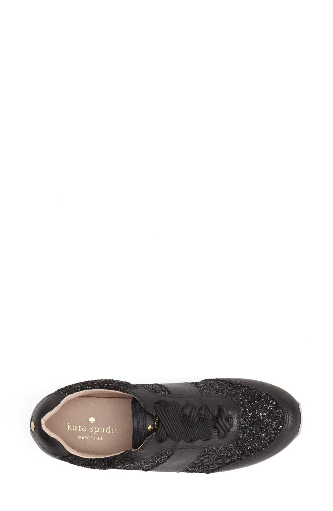 Kate Spade New York 'sidney' leather sneaker, Alternate, color, 