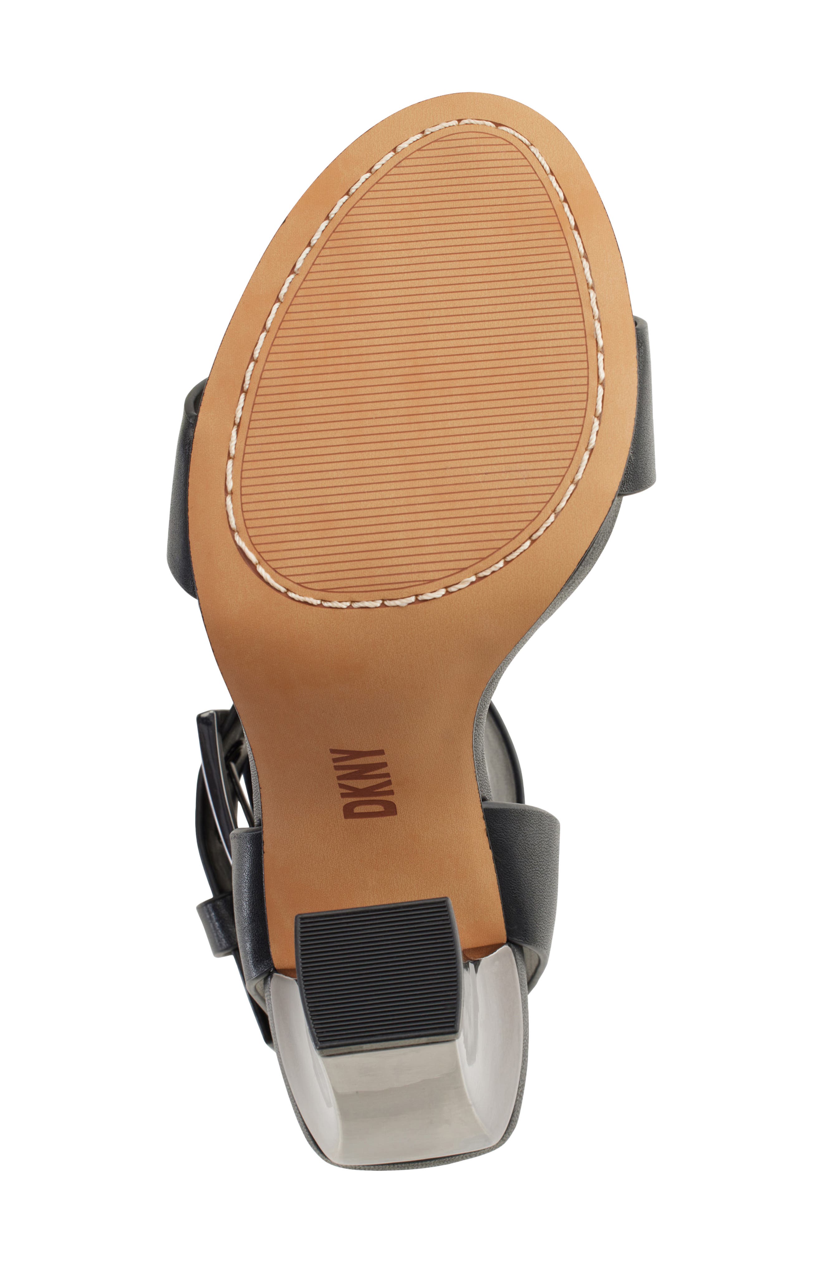 DKNY Terah Block Heel Ankle Strap Sandal, Alternate, color, 