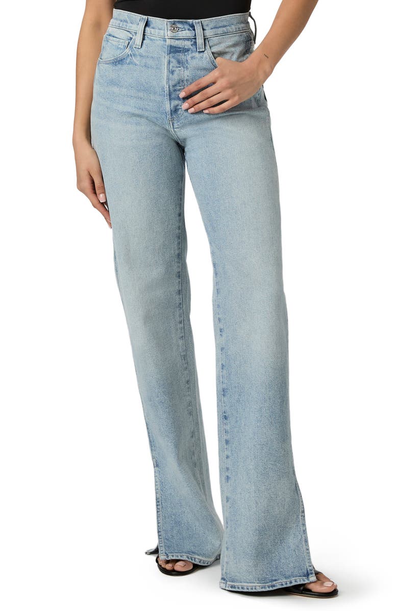 PAIGE Sawyer High Rise Wide Leg Jeans, Main, color, 
