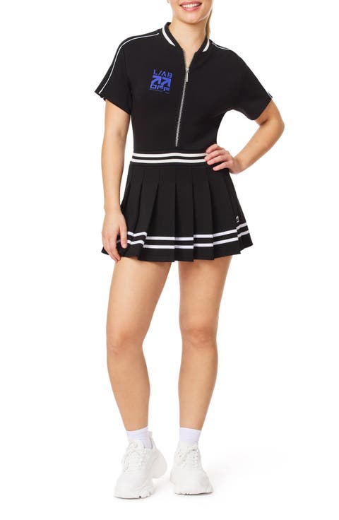 Pleated Tennis Minidress