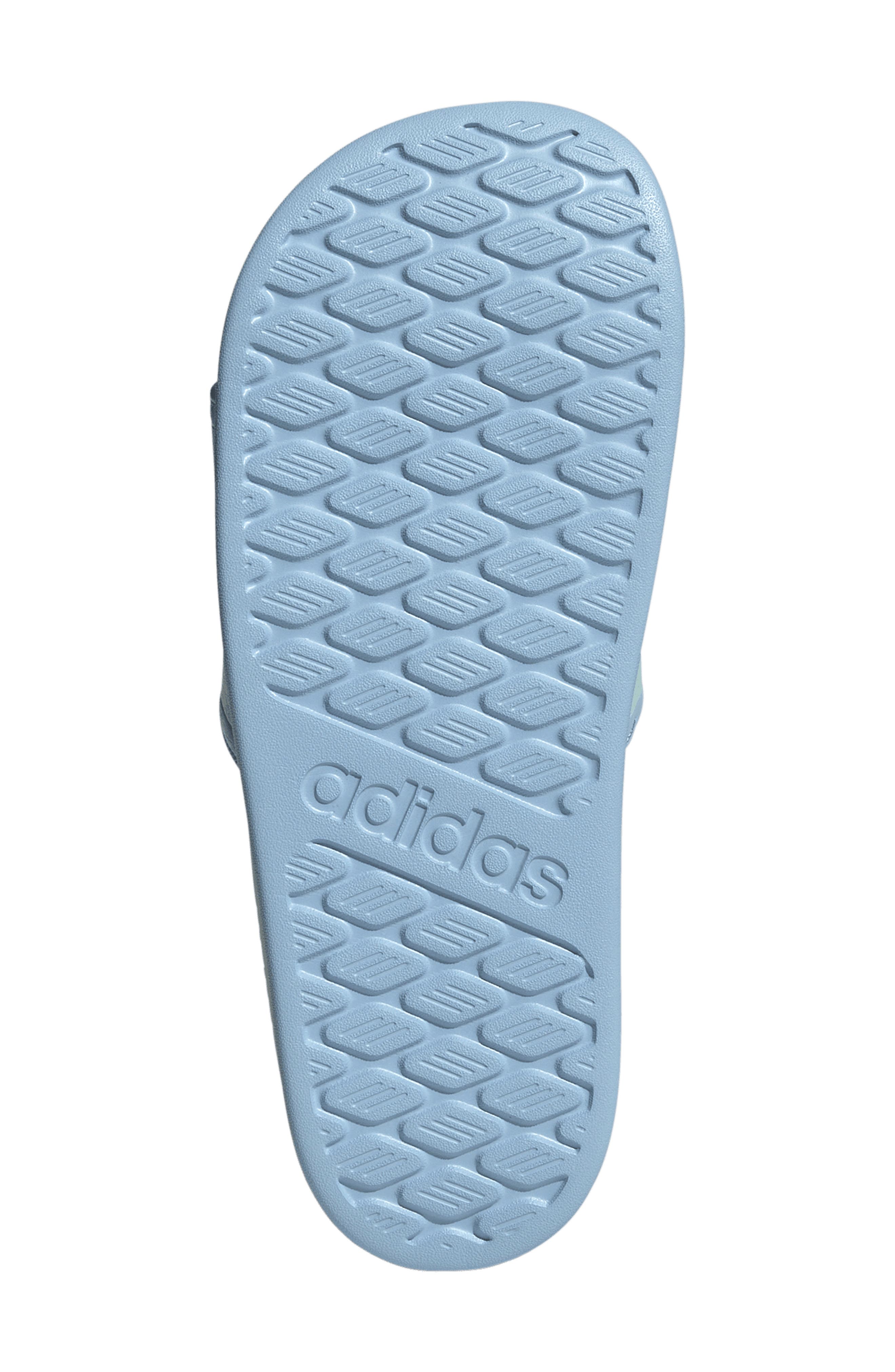 adidas Adilette Comfort 2.0 Slide Sandal, Alternate, color, Glow Blue/ Halo Mint/ Mint