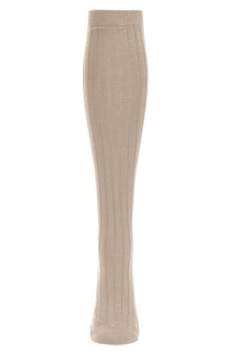MeMoi Soft Rib Knee High Socks, Alternate, color, 