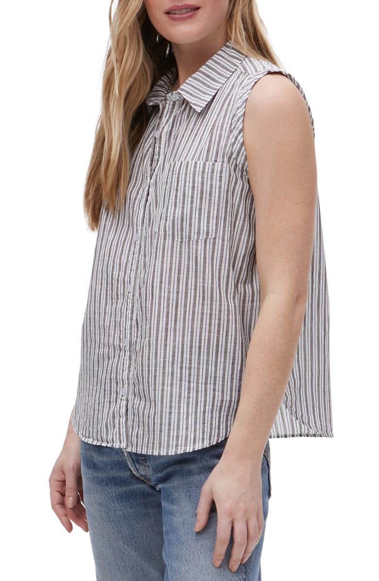 Michael Stars Monique Sleeveless Shirt, Alternate, color, 