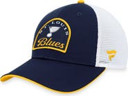 FANATICS Men's Fanatics Branded Navy/White St. Louis Blues Fundamental Adjustable Hat