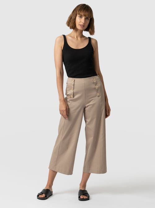 Saint + Sofia Chelsea Culotte In Sand