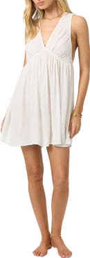 O'Neill Saltwater Solids Teddy Cover-Up Minidress