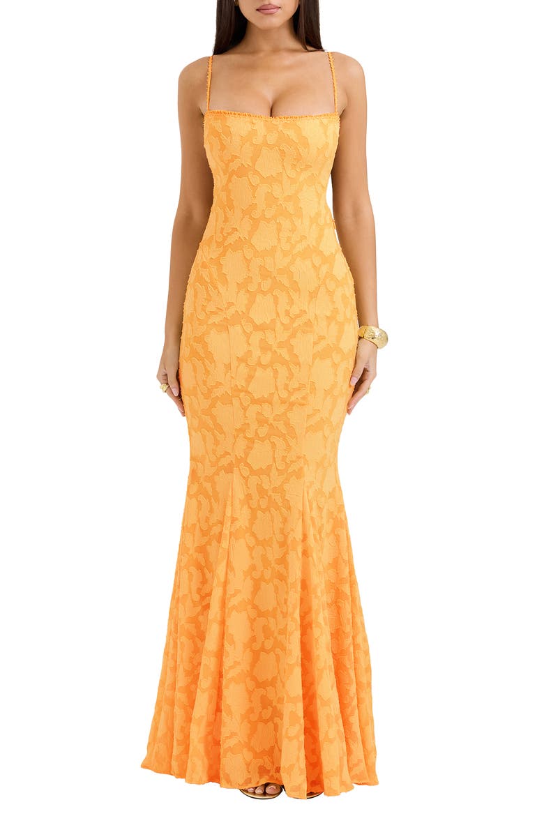 Joan-A Lace-Up Back Maxi Dress, Main, color, FLAX