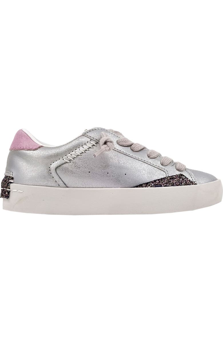 SHUSHOP Kids' Ruby Sneaker, Alternate, color, Silver