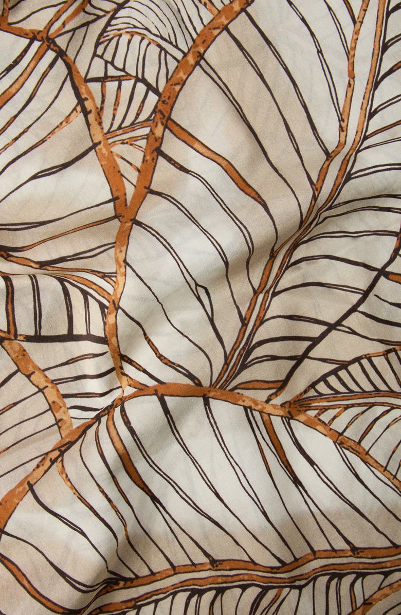 Brunello Cucinelli Papyrus print pareo, Alternate, color, 