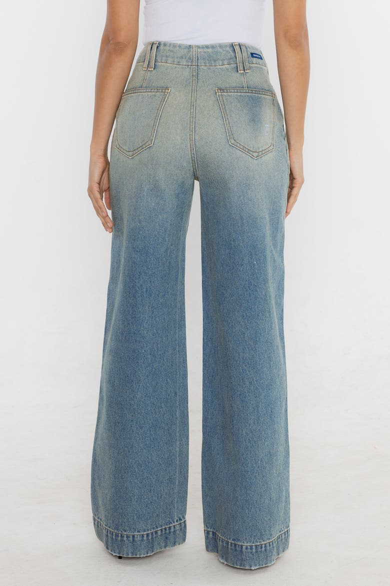 The Rosalie Trouser Pant, Alternate, color, Pebble Blue