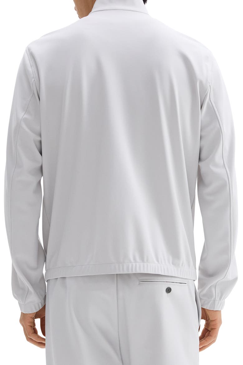 Precision Ponte Zip Jacket, Alternate, color, FOG