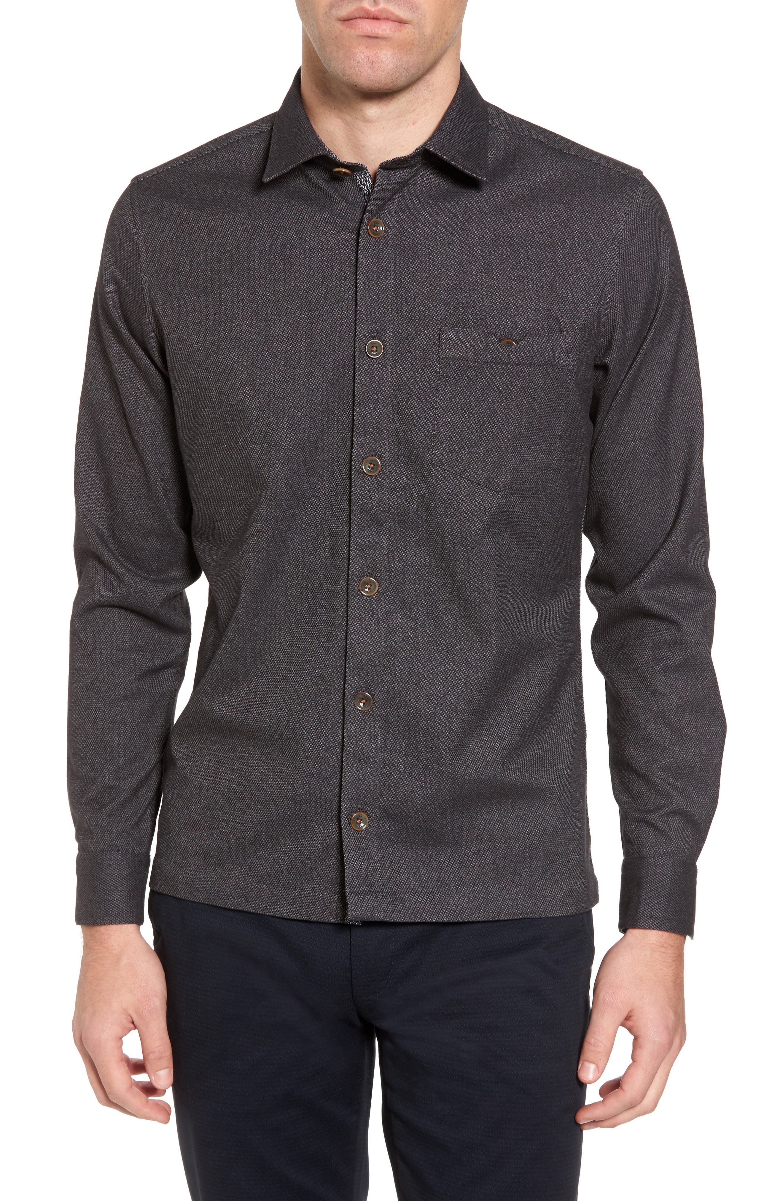 Ted Baker London Digon Dobby Shirt (Men) | Nordstrom