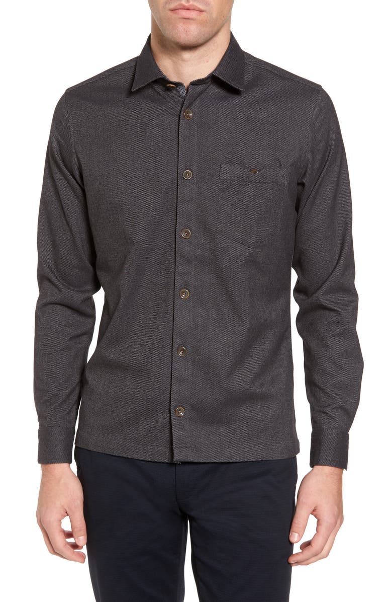 Ted Baker London Digon Dobby Shirt, Main, color,