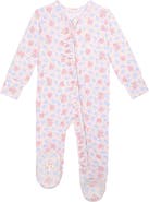 Posh Peanut Ruffle Zip Footie
