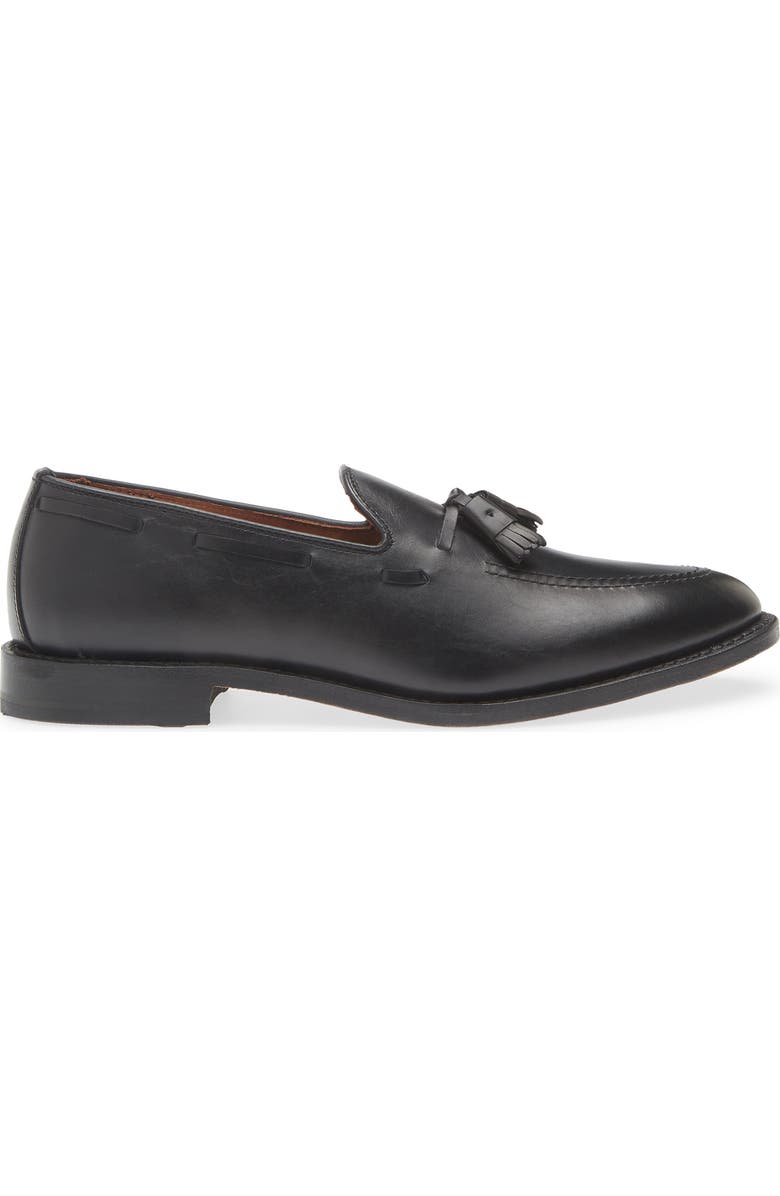 Allen Edmonds Grayson Tassel Loafer, Alternate, color, Black Leather