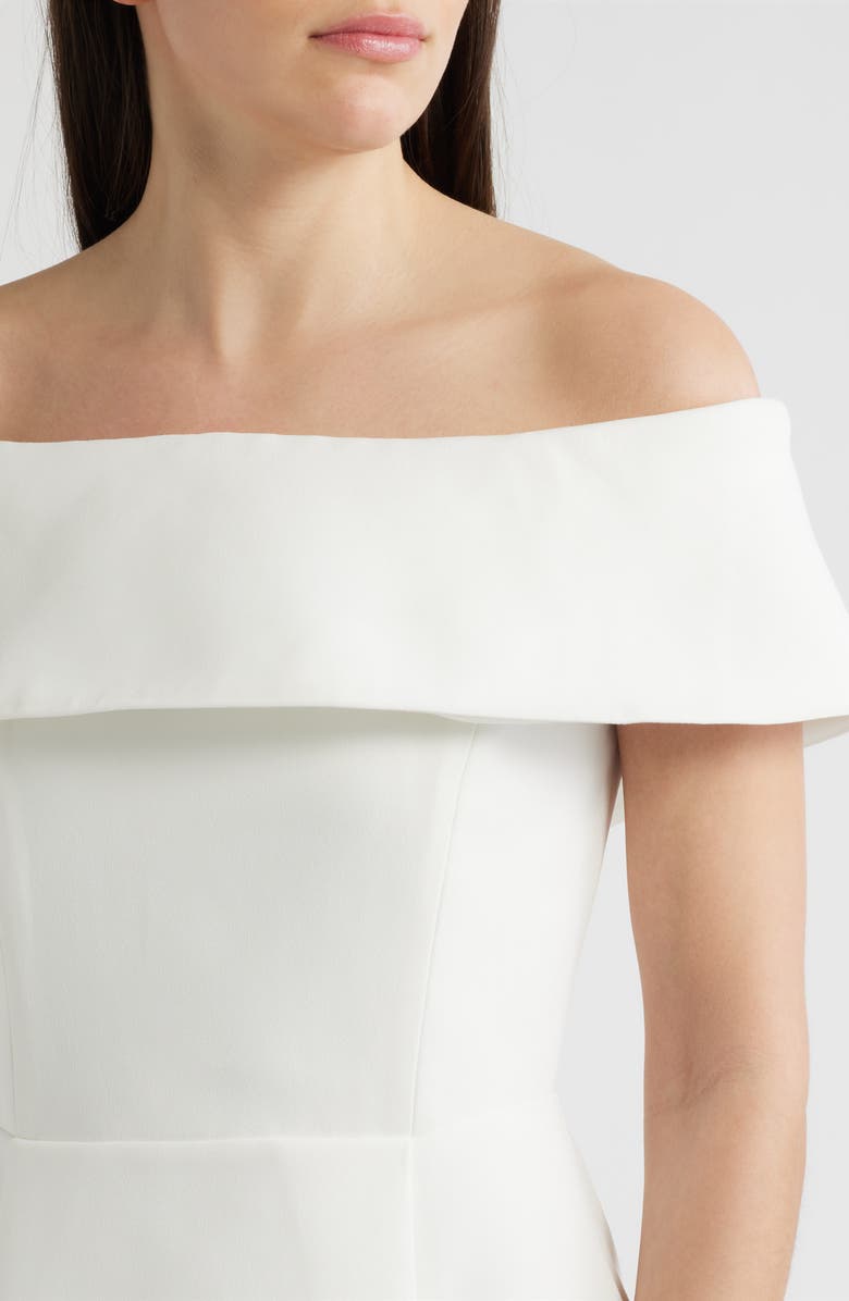 Lucy Paris Erin Off the Shoulder Minidress, Alternate, color, White
