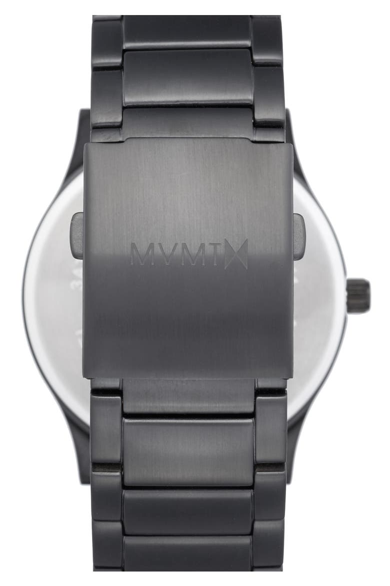MVMT Bracelet Watch, 45mm, Alternate, color, BLACK