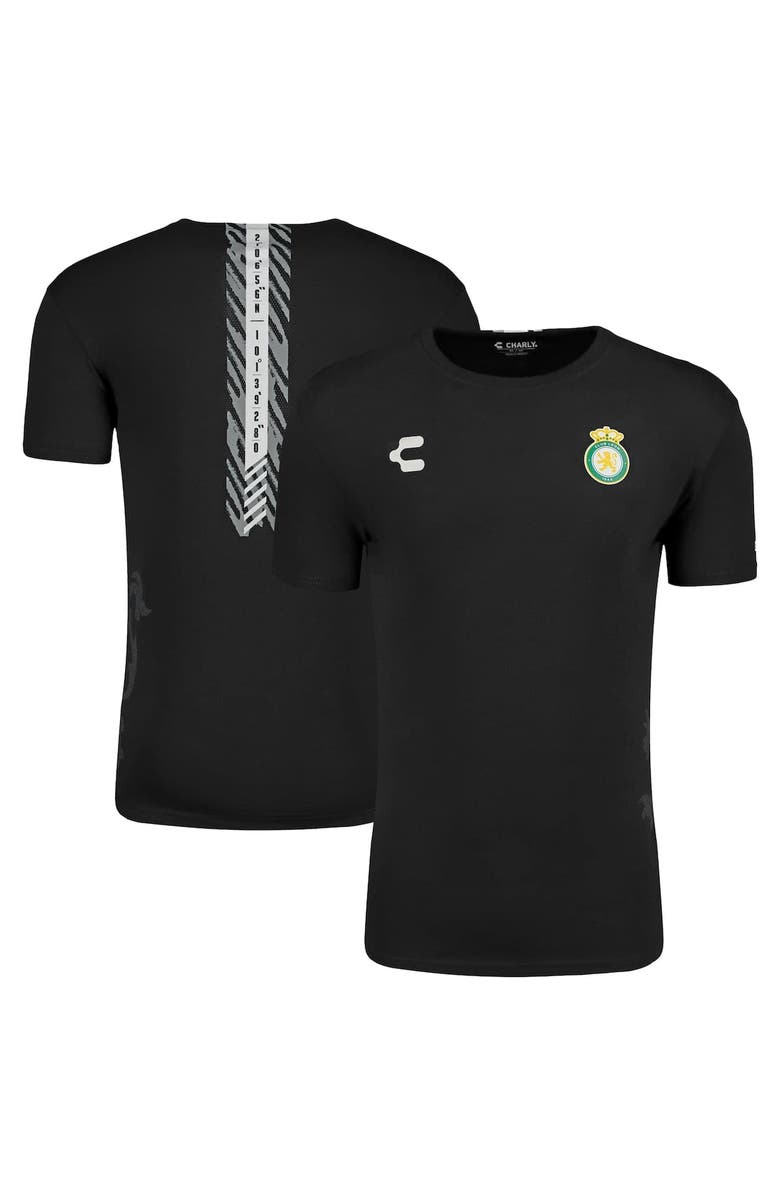 CHARLY Men's Charly  Black Club Leon  2024/25 T-Shirt, Alternate, color, Black