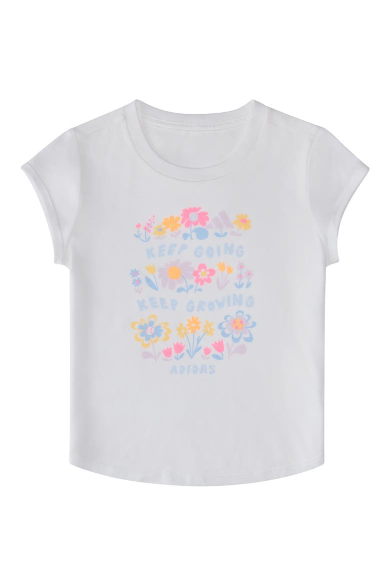 Kids' Graphic T-Shirt & Shorts Set, Alternate, color, WHITE