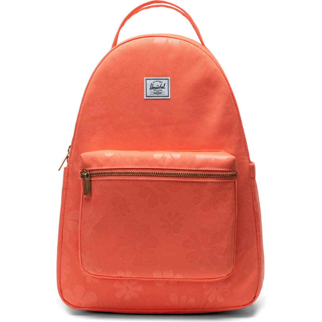 Herschel Supply Co . Nova Recycled Polyester Backpack In Orange