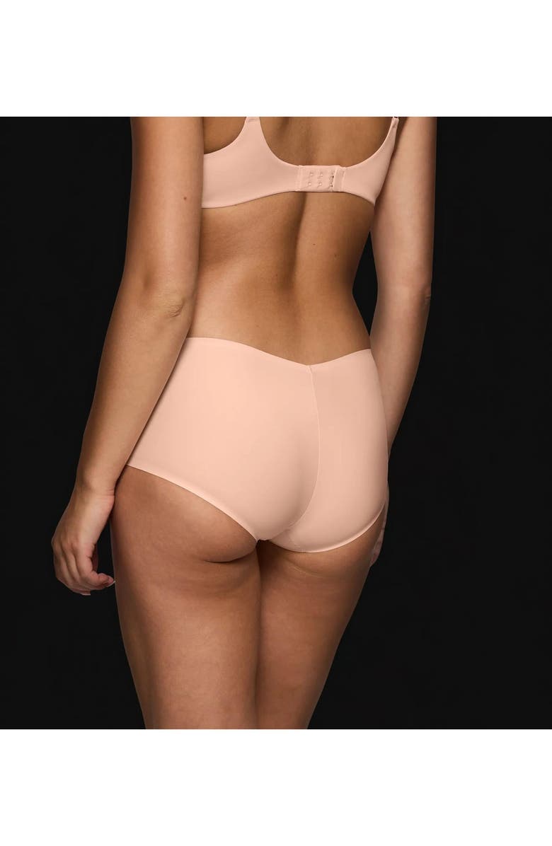 TRIUMPH Body Make-Up Illusion Boyshort Panties, Alternate, color, Powder Blush