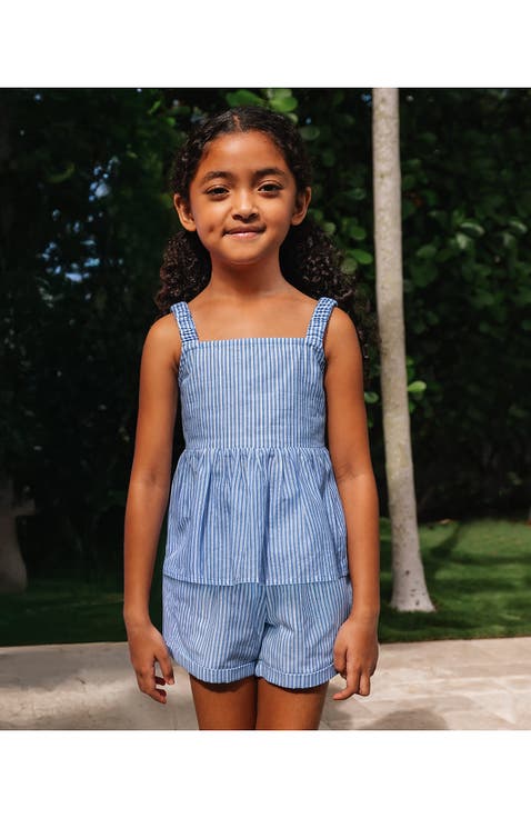 Girls Woven Tank Top