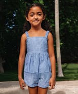 Lands' End Girls Woven Tank Top