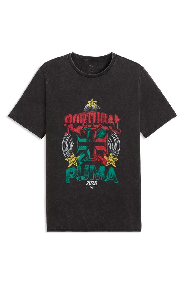 PUMA Fanpack '90s Bespoke Portugal Cotton Graphic T-Shirt, Alternate, color, 