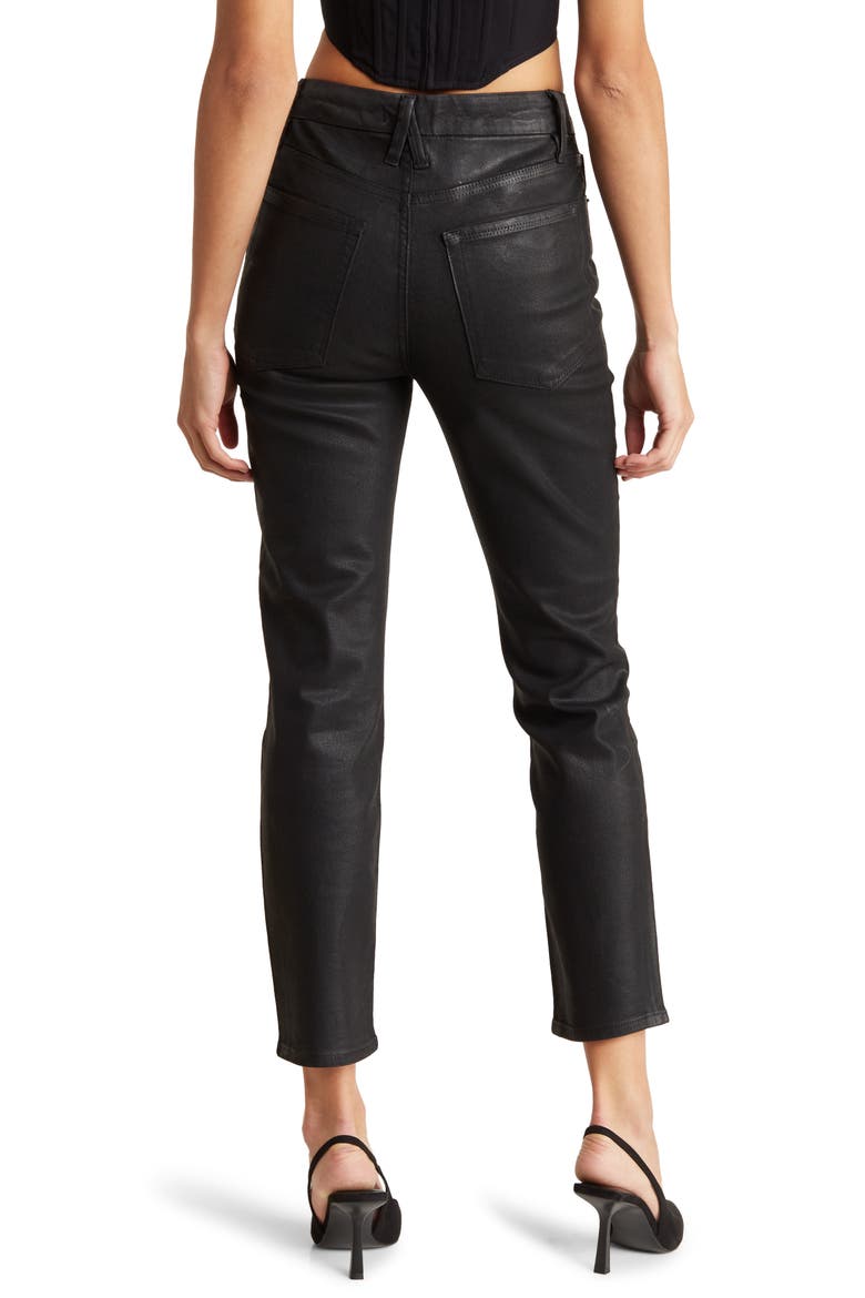 Good Classic Straight Leg Jeans, Alternate, color, BLACK001