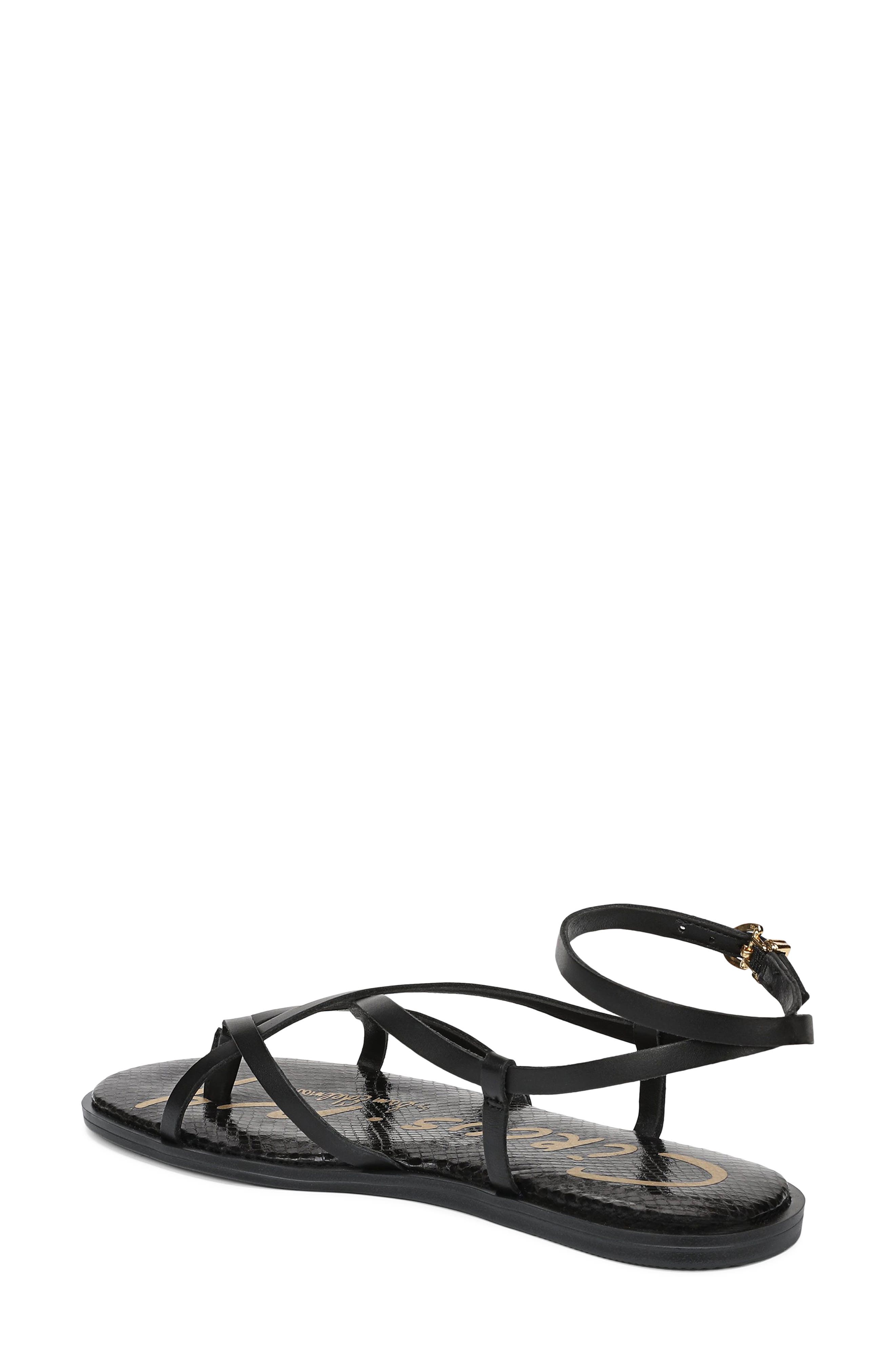 Circus NY by Sam Edelman Dakota Ankle Strap Sandal, Alternate, color, Black