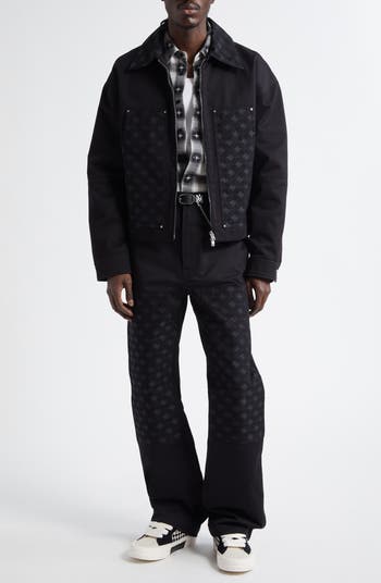 AMIRI MA Quad Jacquard Cotton & Wool Work Jacket | Nordstrom