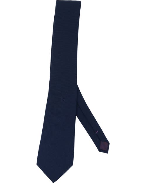 Lords Of Harlech Taddeo Merino Tie In Blue