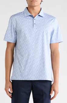Bugatchi OoohCotton® Printed Polo