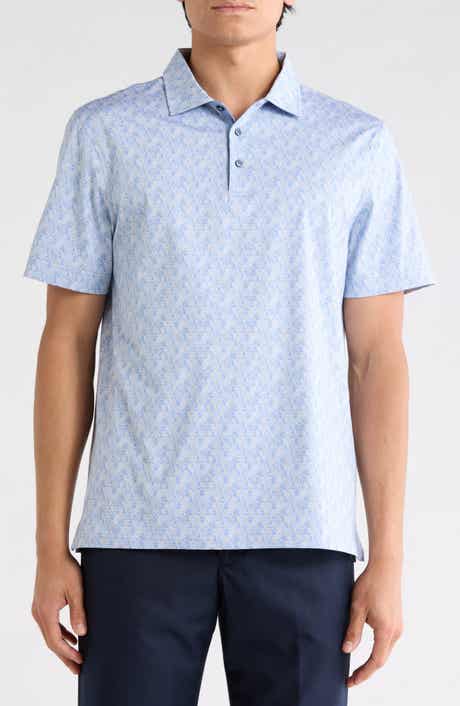 Bugatchi OoohCotton® Printed Polo