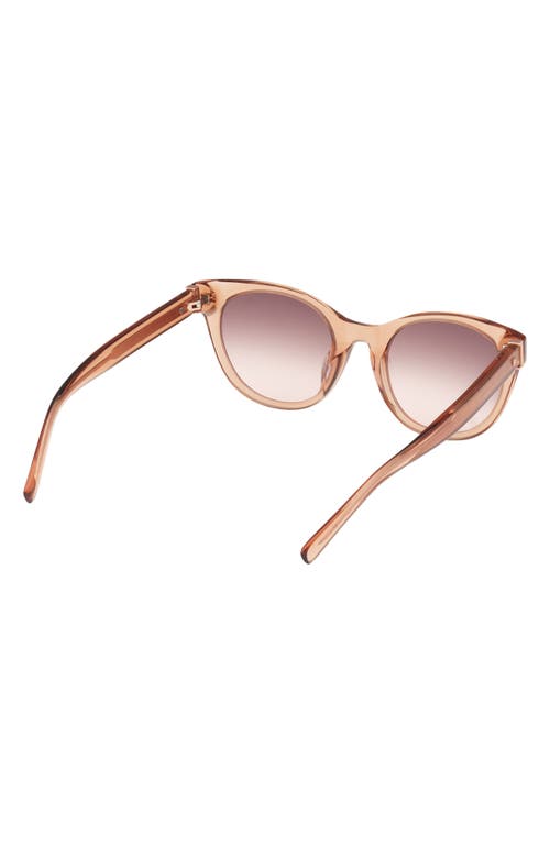 Abercrombie & Fitch 52mm Gradient Cat Eye Sunglasses In Pink