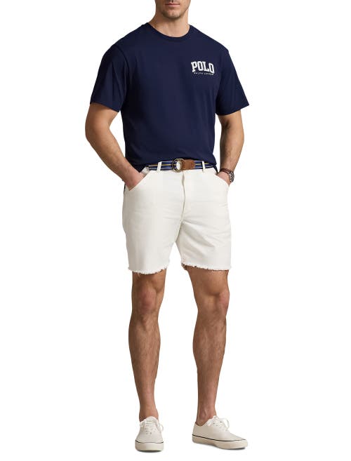 Polo Ralph Lauren Big & Tall Logo Jersey T-shirt In Cruise Navy