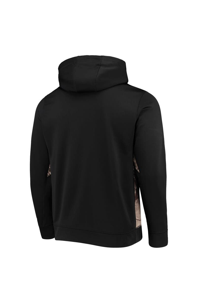 DUNBROOKE Men's Dunbrooke Black/Realtree Camo New England Patriots Logo Ranger Pullover Hoodie, Alternate, color, Black