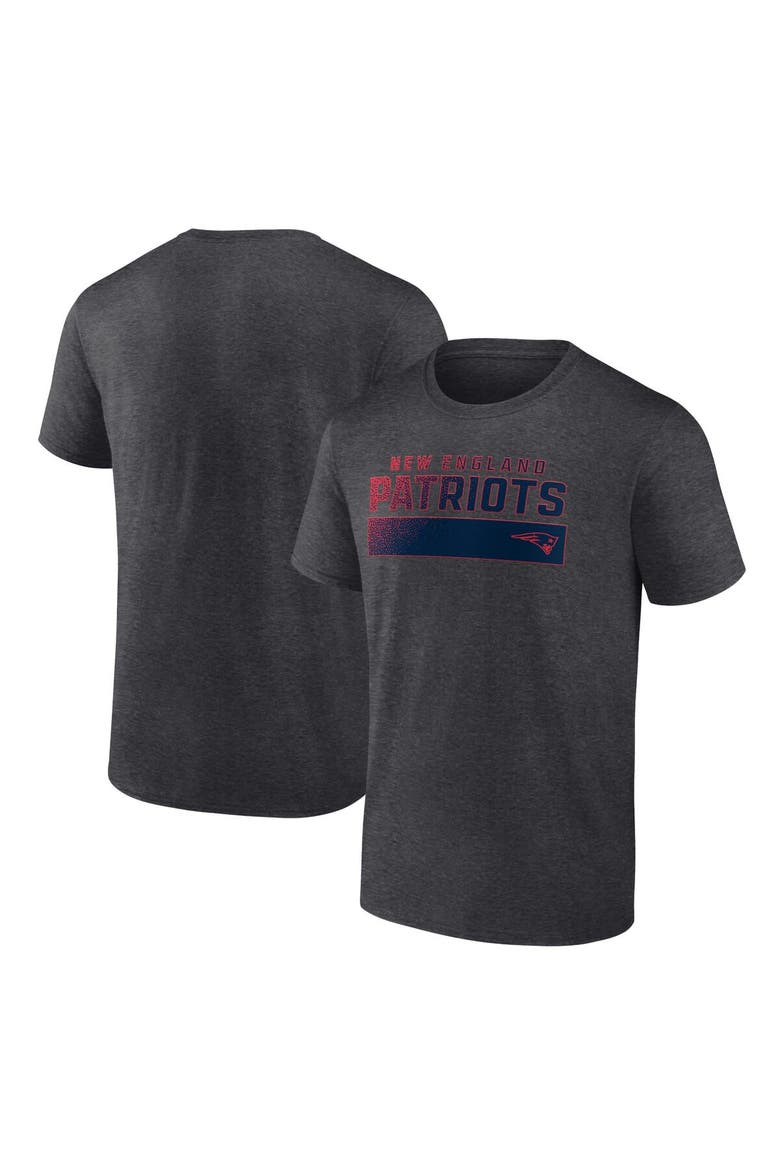Men's Fanatics Branded  Charcoal New England Patriots T-Shirt, Alternate, color, Charcoal