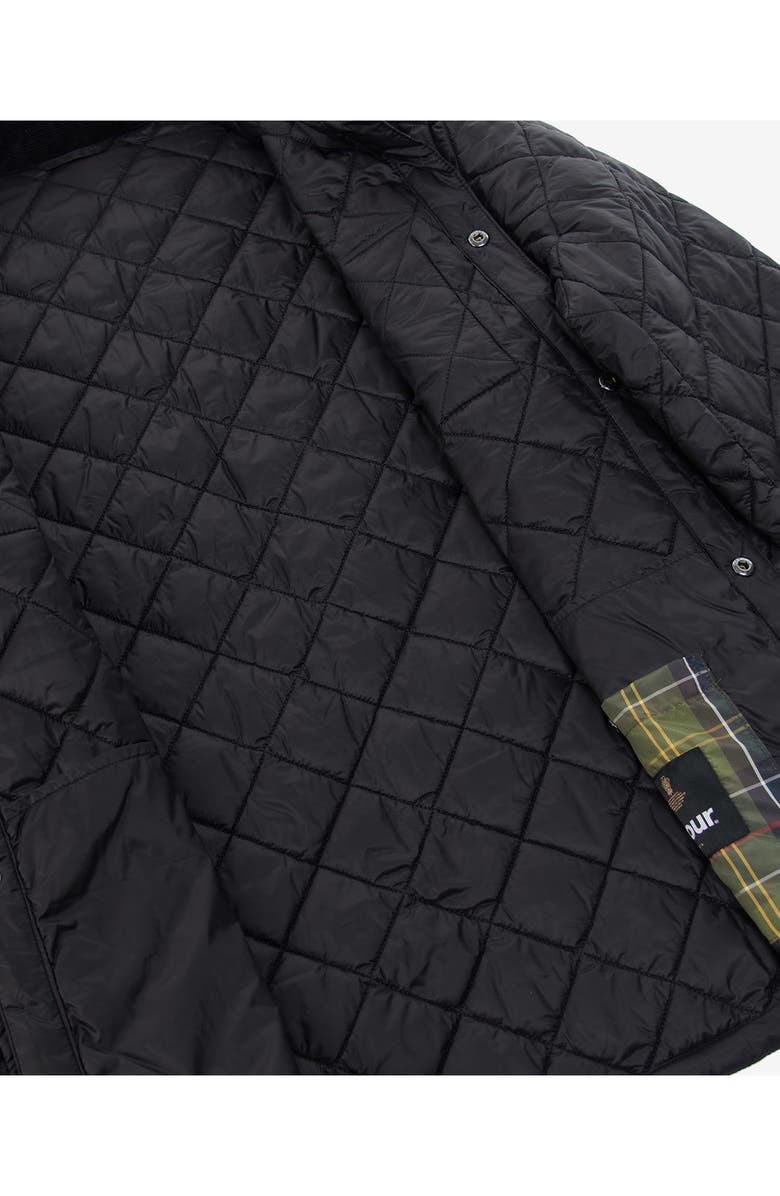 Barbour Quilted Shirt Jacket, Alternate, color,