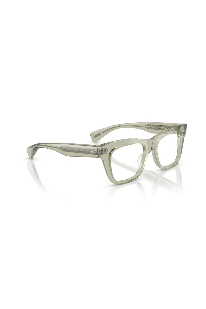 51mm Rectangle optical glasses, Alternate, color, Green