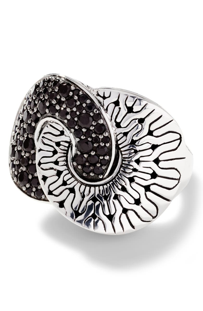 John Hardy Radial Pavé Ring, Alternate, color, 