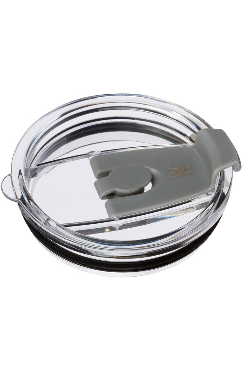Healthy Human On The Go Spill Proof Tumbler Lid for 12 oz or 20 oz Cruisers, Main, color, Clear